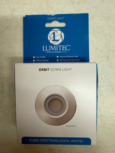 New lumitec orbit flush - new, mount