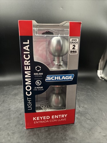 Schlage orbit satin - satin, chrome