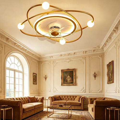 Modern orbit ceiling - ceiling, fan